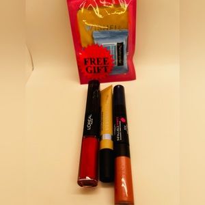 L’Oréal París lipstick, eye primer physicians Formula